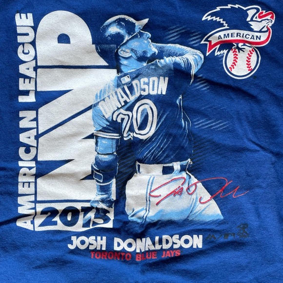 MLB Toronto Blue Jays Donaldson 2015 MVP TShirt-L - Picture 4 of 4